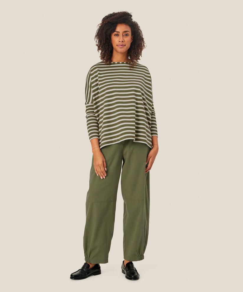 Barr JERSEY Top, D. Lichen Green