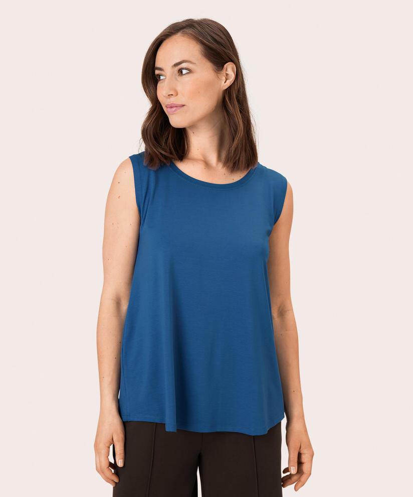 Elisa JERSEY Top, True Navy, hi-res