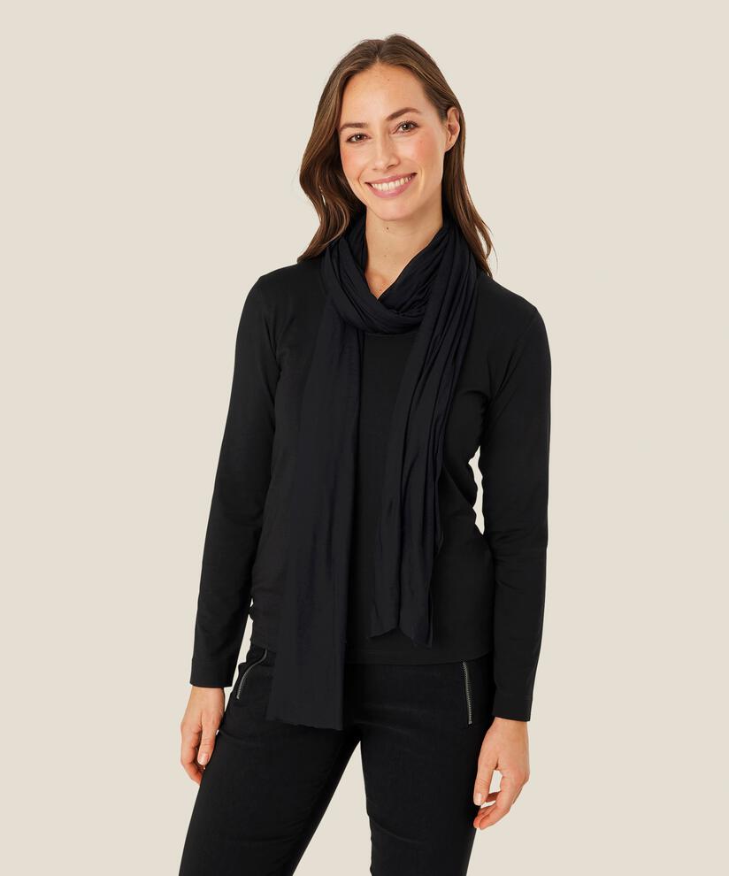 Amega JERSEY Tørklæde, Black
