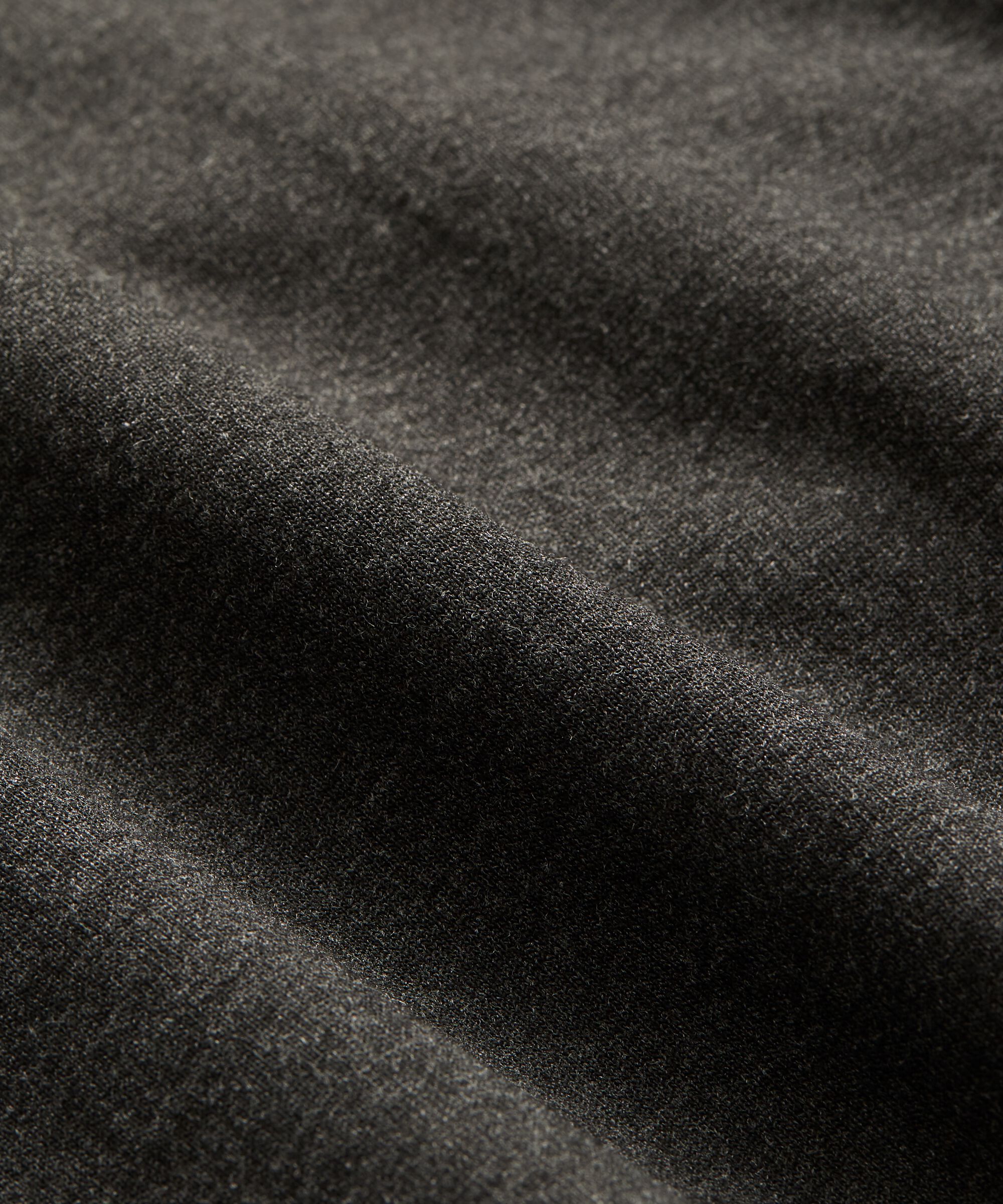 Berta JERSEY Top, D. Grey mel.