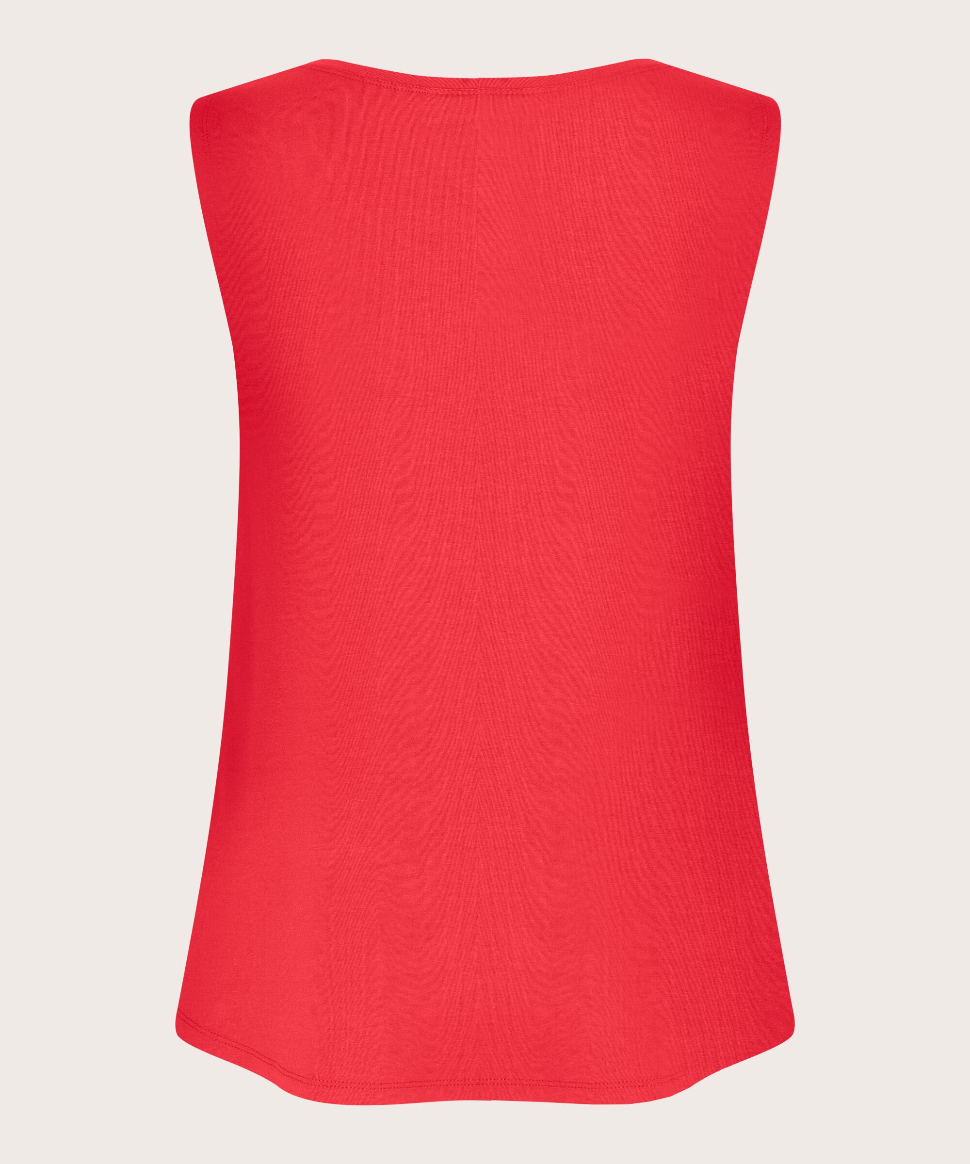 Elisa JERSEY Top, Hibiscus