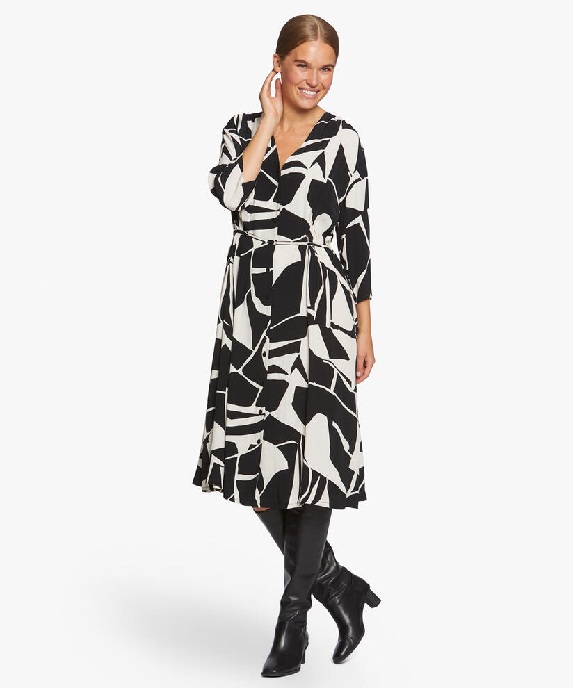 NINI SKJORTEKJOLE, Black