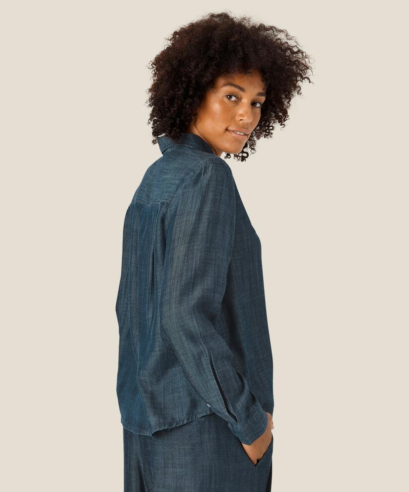 Idala skjorte, Blue Denim, hi-res