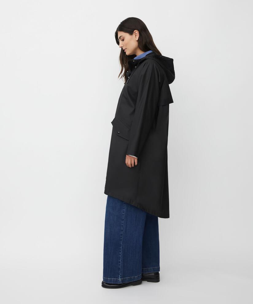 Theia Regnfrakke, Black