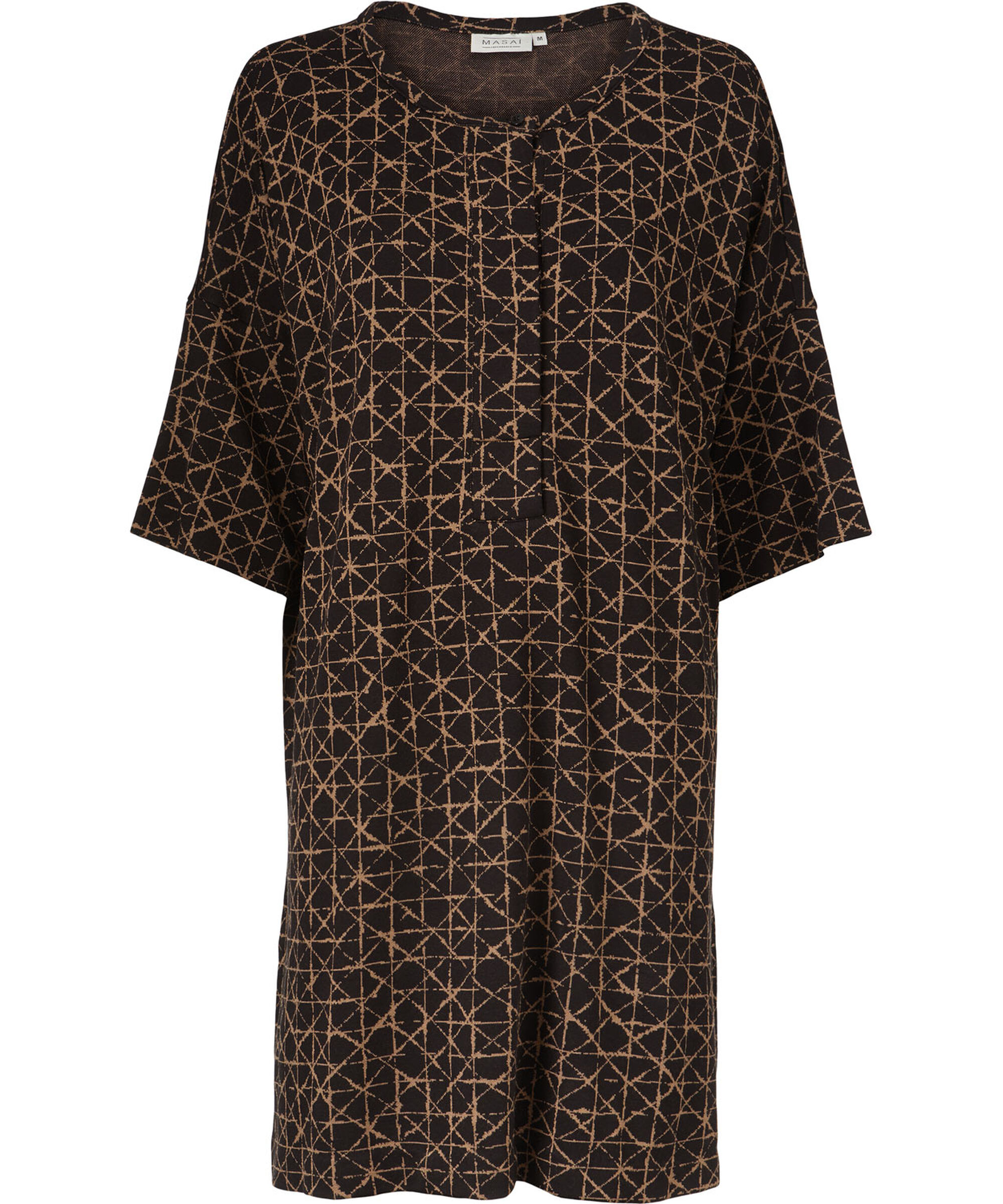 GRY JERSEY TUNIKA, Tobacco Brown