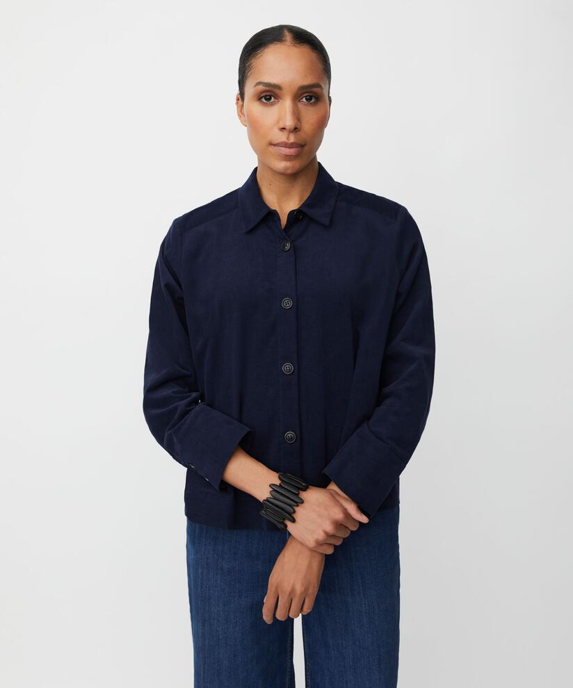 Iowa Skjorte, Navy Blazer