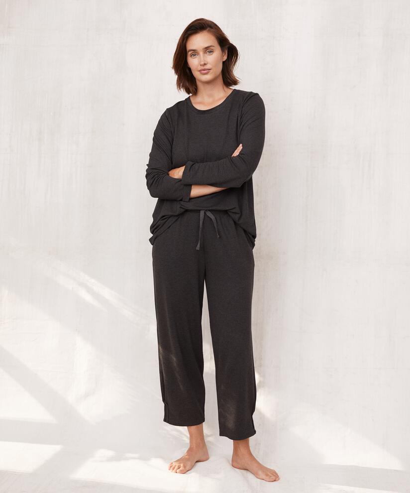 PERSINI JERSEY BUKSER, D. Grey mel.