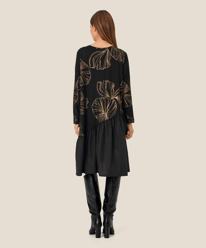 Nellina JERSEY Kjole, Gold