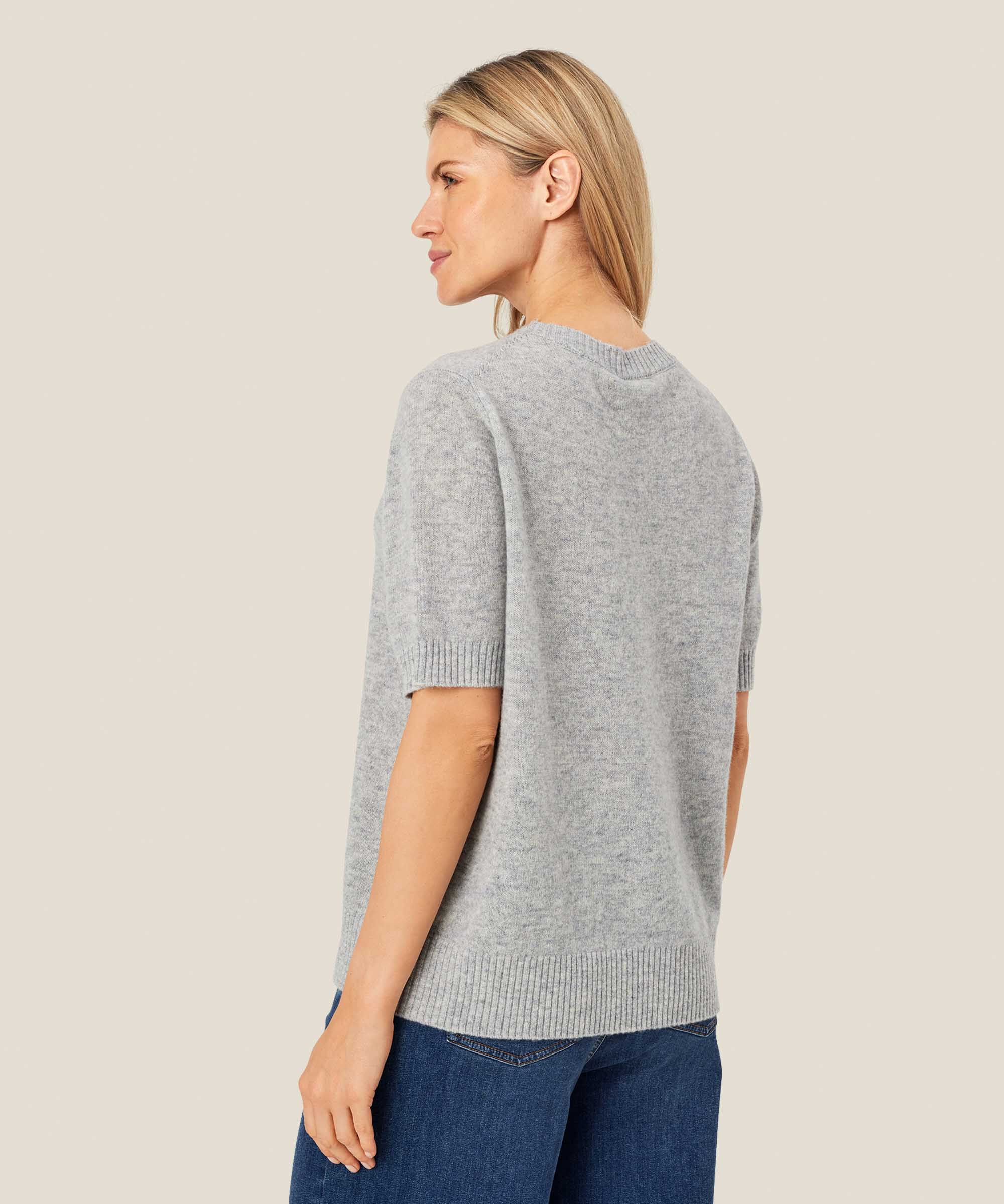 Fallan Top, L. Grey mel.