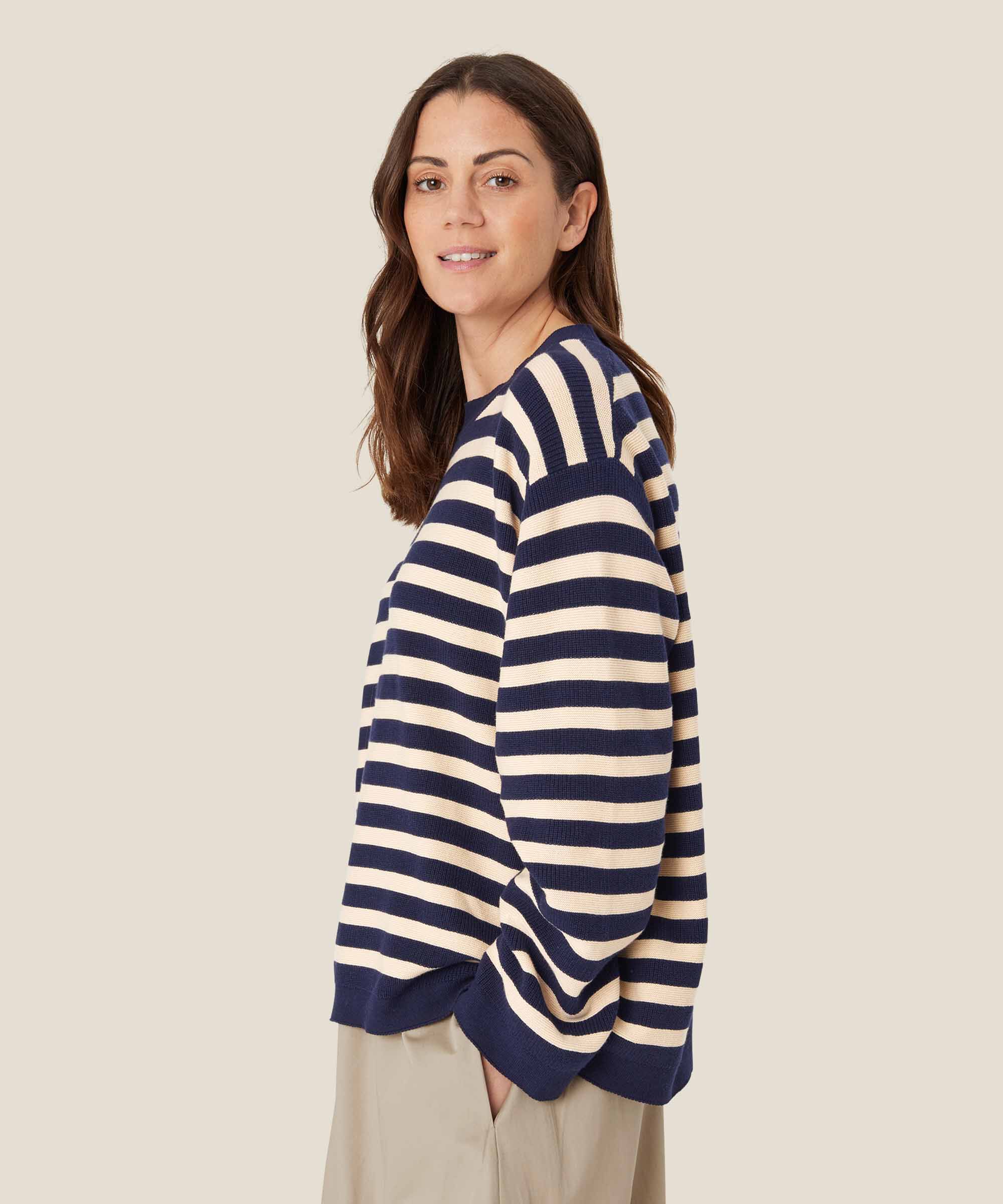 Fulvia Top, Maritime Blue