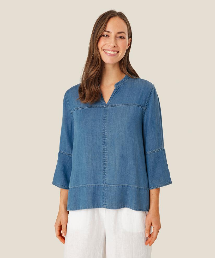 Deirdre Top, Light Denim