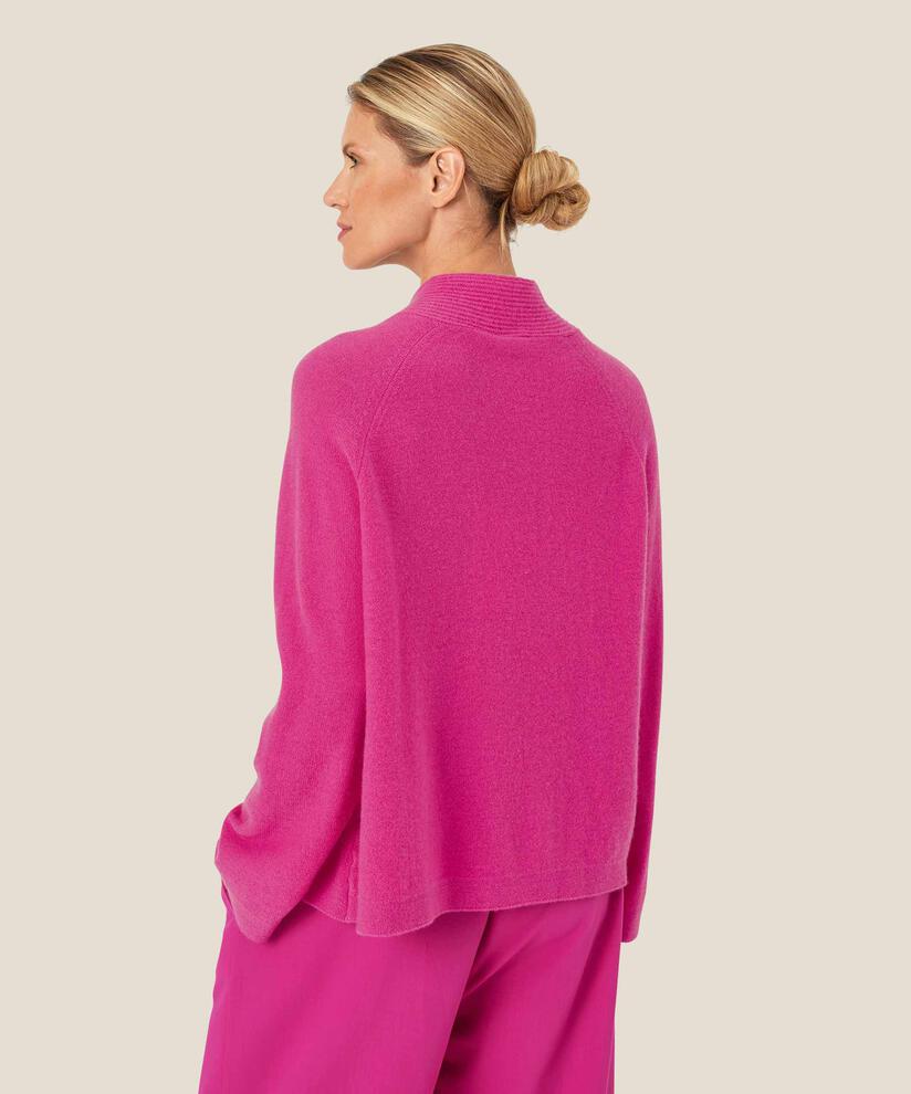 Fadeya Top, Fuchsia Red