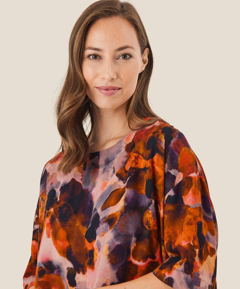 Degana Top, Spicy Orange