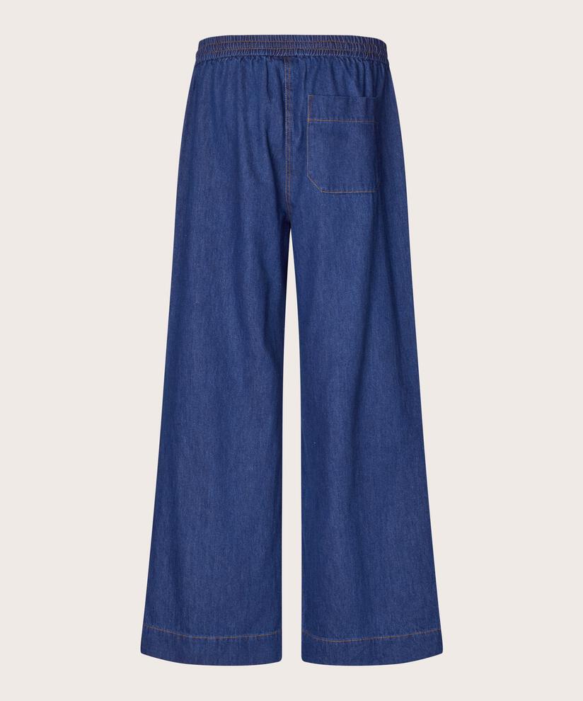 Polyxena Denim Bukser, Dark Denim