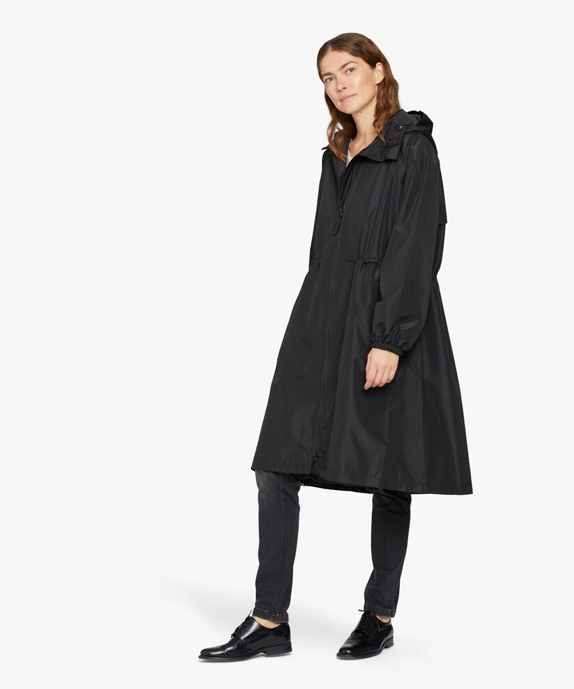 TILA REGNFRAKKE, Black