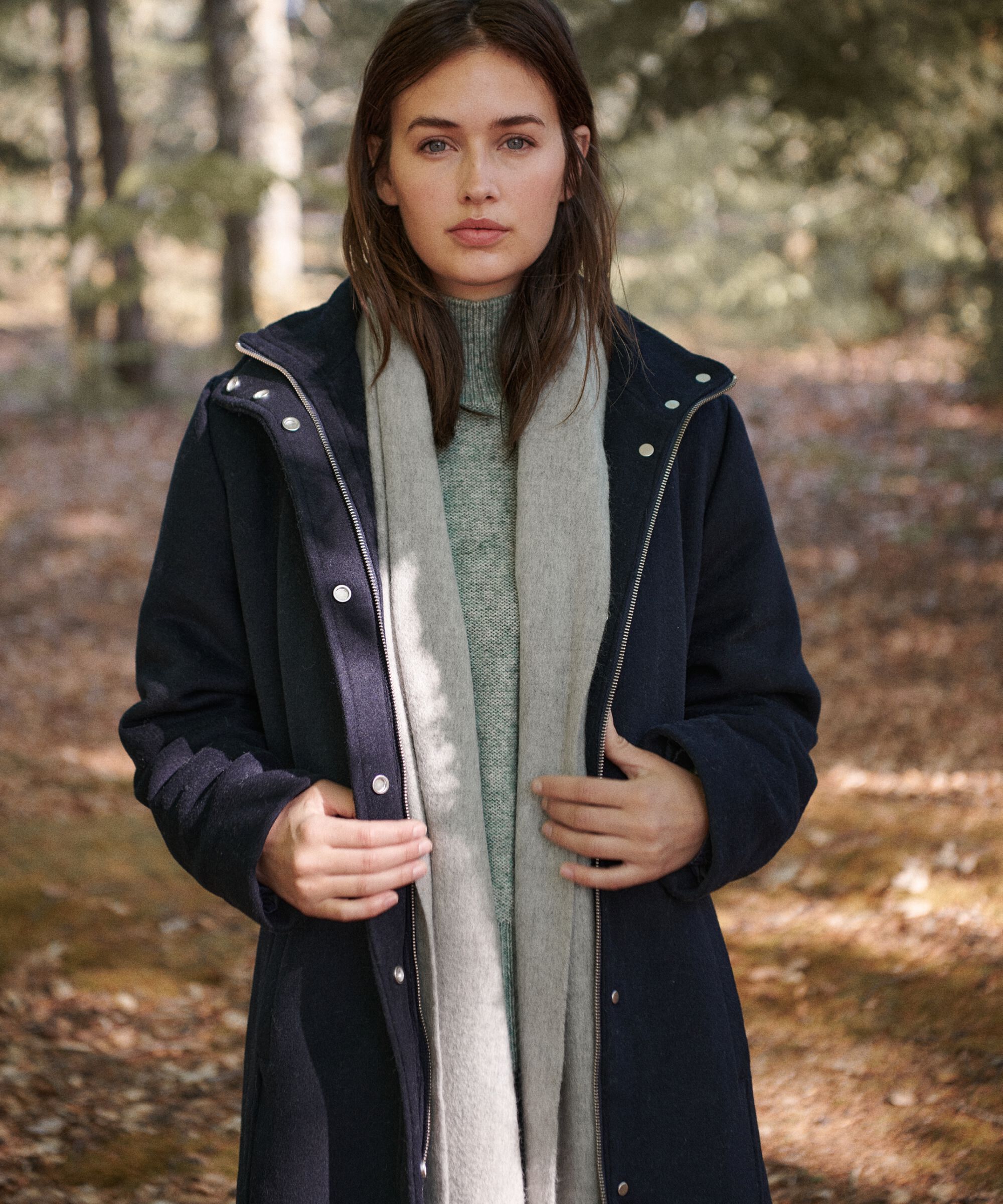 Trine Uldfrakke, Navy