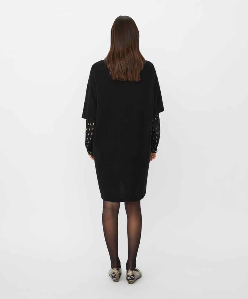 Nyrovia Uld Kjole, Black