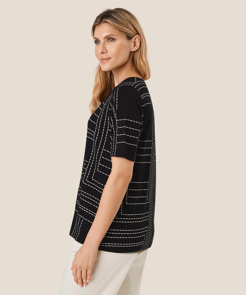 Butta JERSEY Top, Black