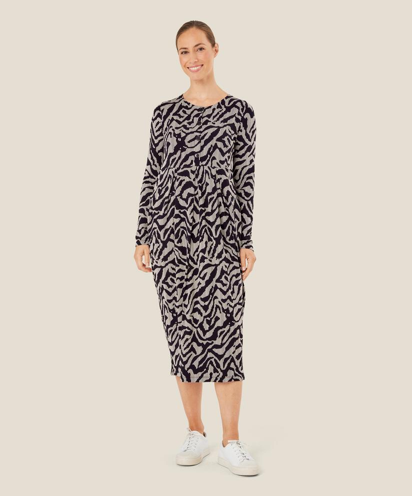 Nilana JERSEY Kjole, Black