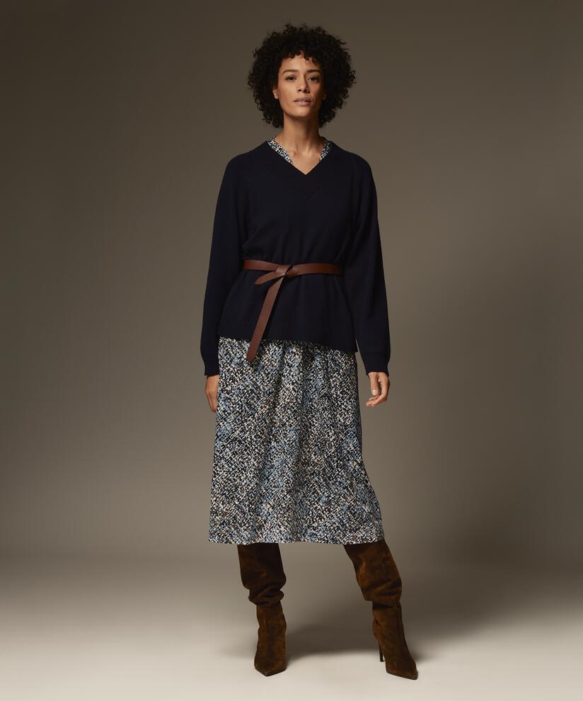 Fordane Top, Navy Blazer