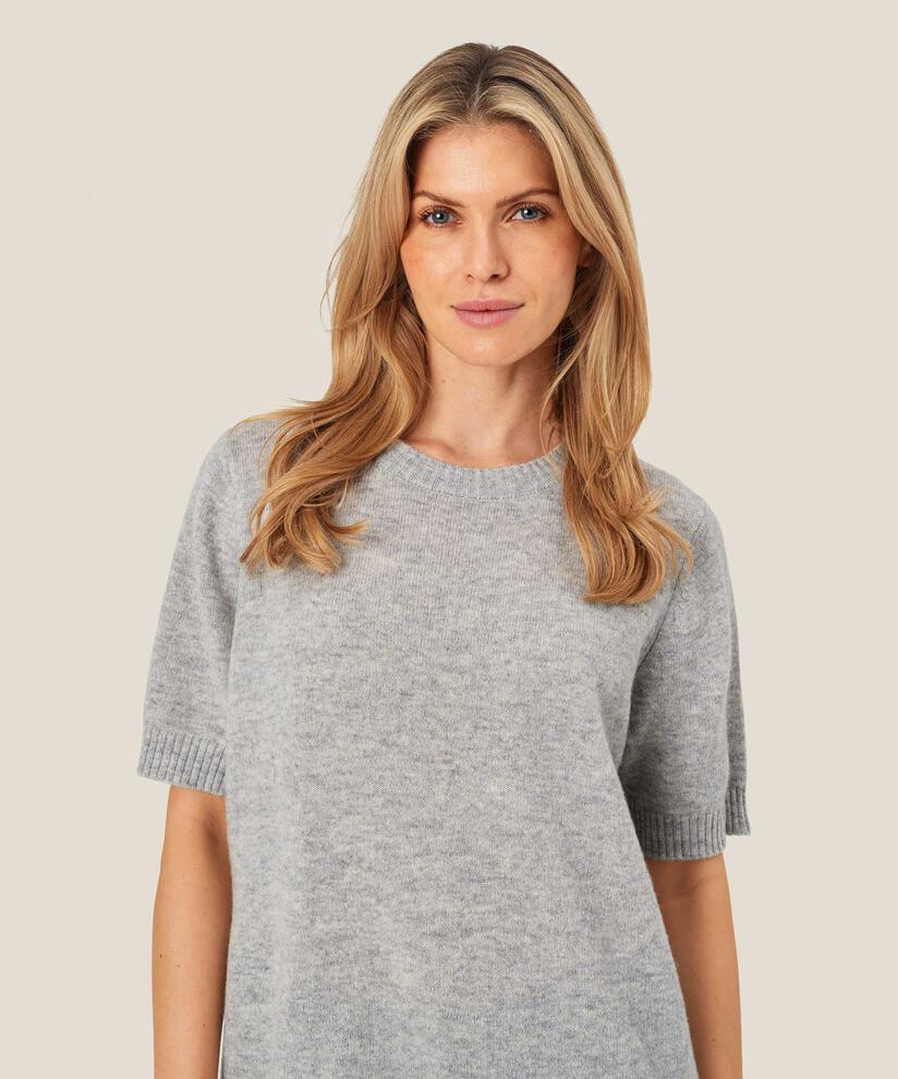 Fallan Top, L. Grey mel.