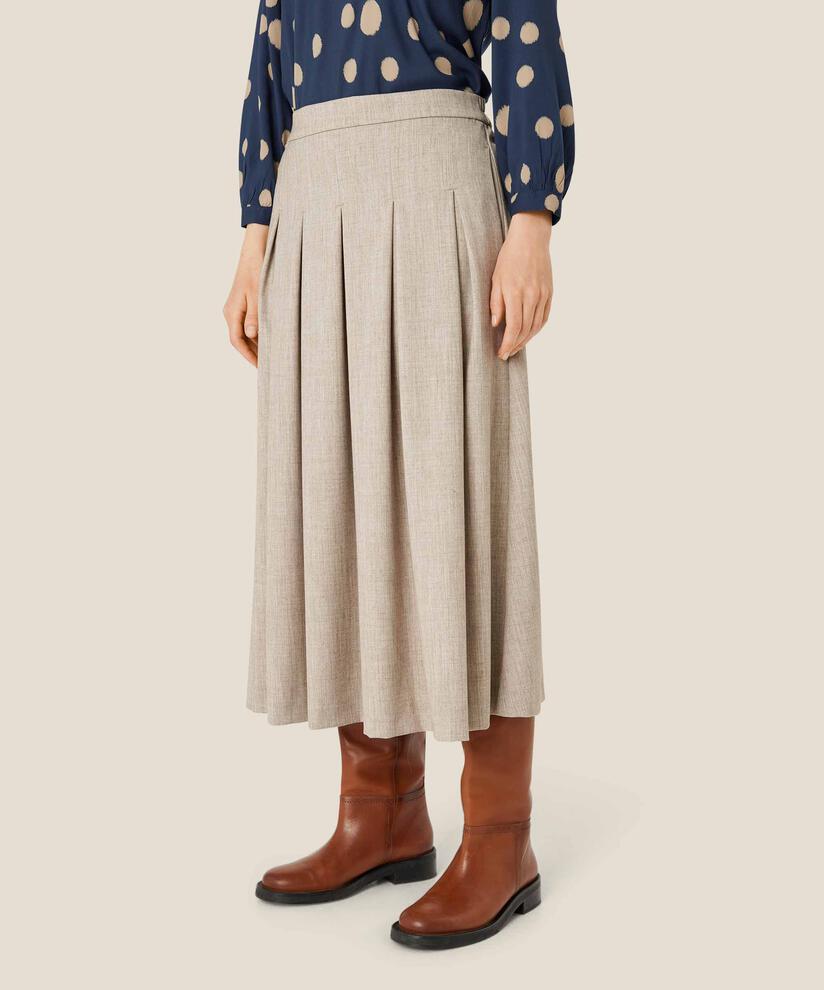 Summer Nederdel, Beige melange