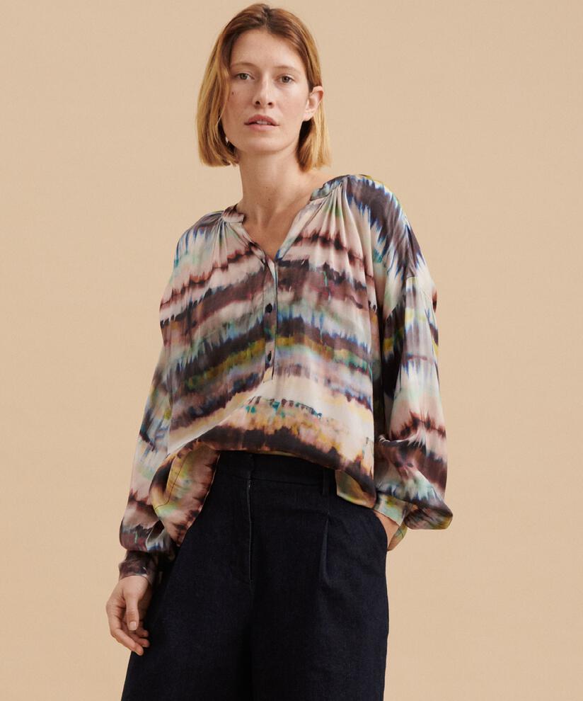 Dolma Top, Misty Rose