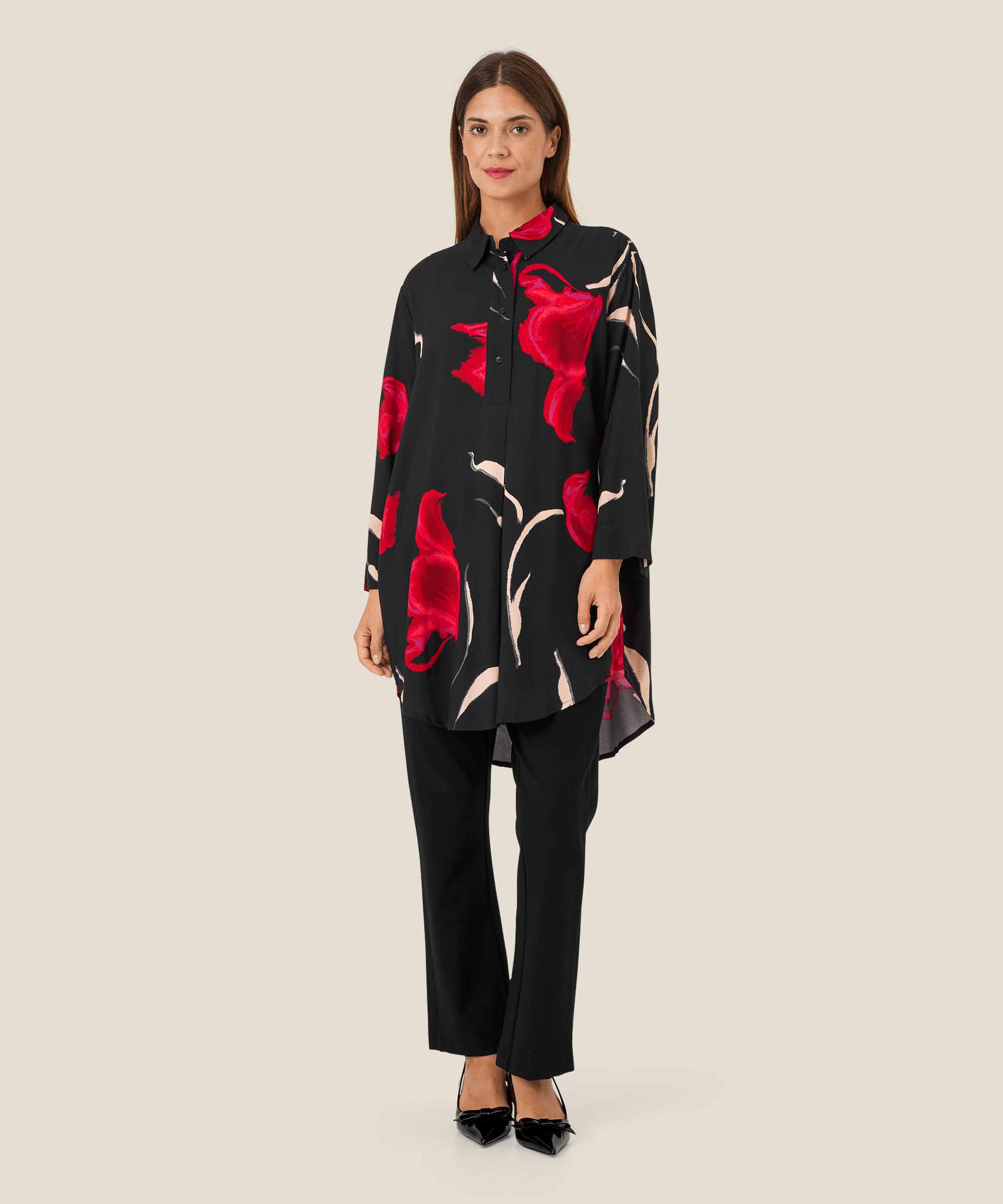 Gergine Tunika, Haute Red