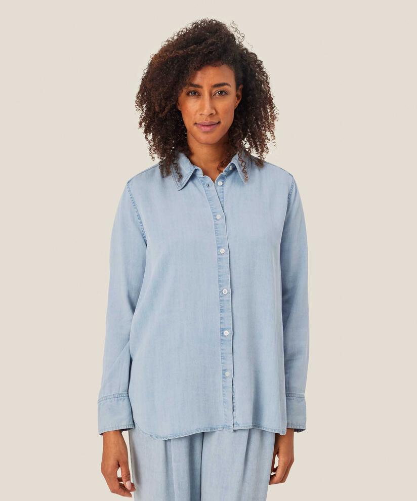 Ishana Denim Skjorte, Light Denim