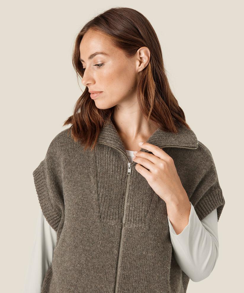 Feli Cardigan, M. Grey mel.