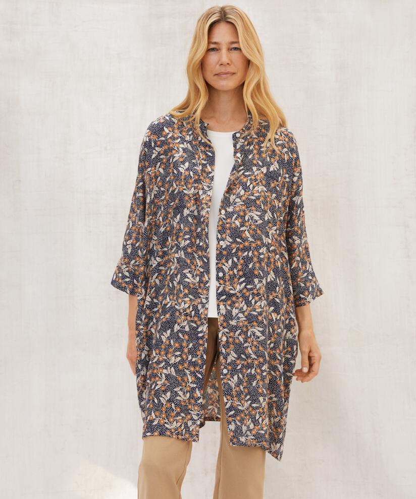 Iosetta Skjortekjole, Maritime Blue