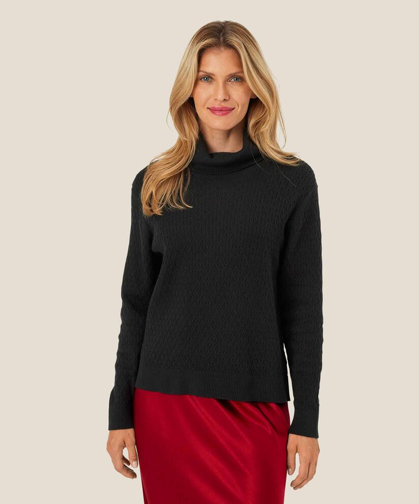 Florette Top, Black