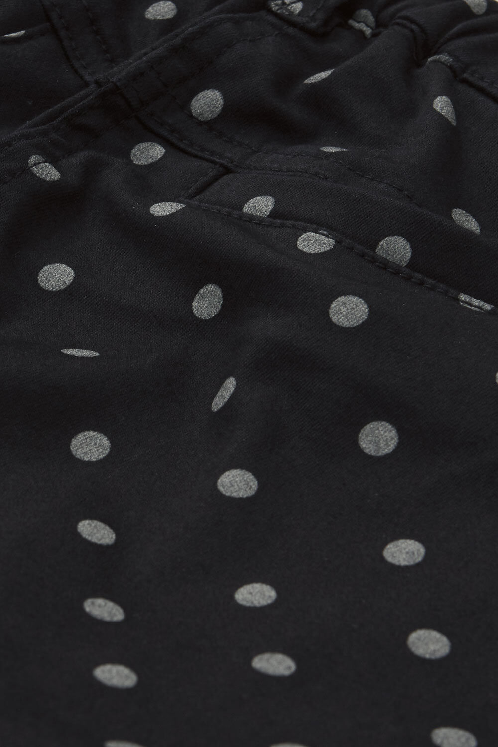 PENNY CROPPED BUKSER, Black