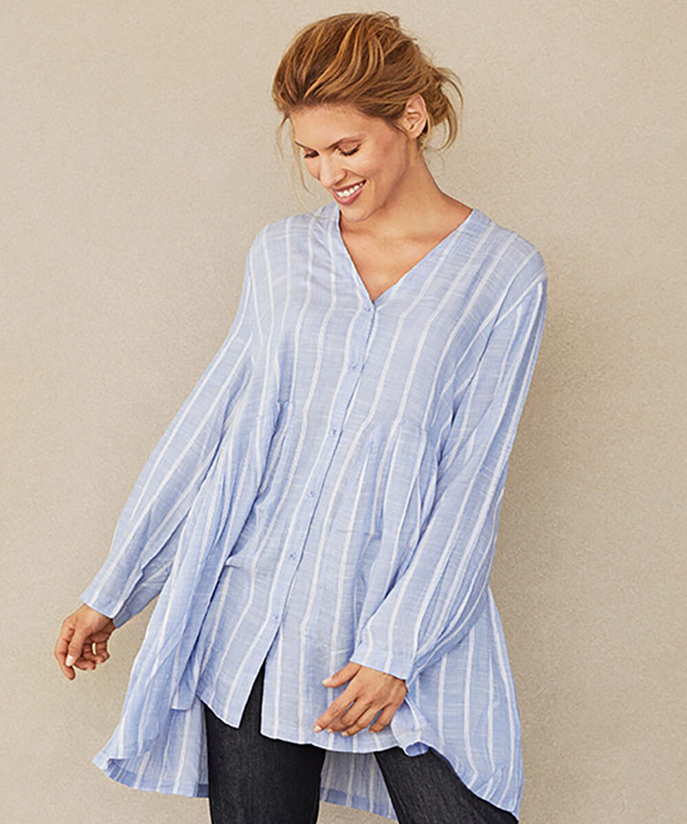 IBENE SKJORTE, Medieval Blue