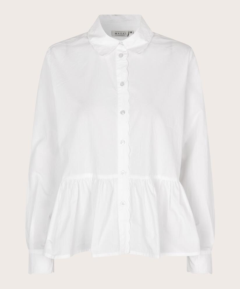 Imee Skjorte, White