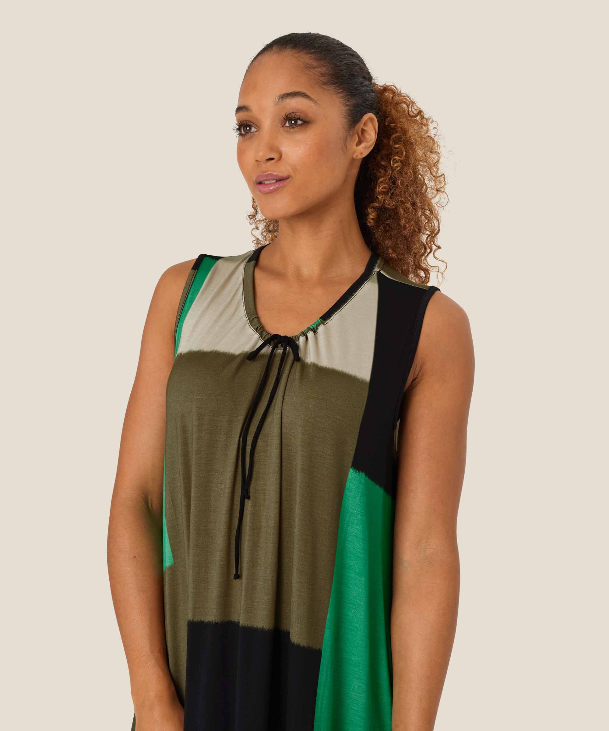 Octava JERSEY Kjole, Green Spruce