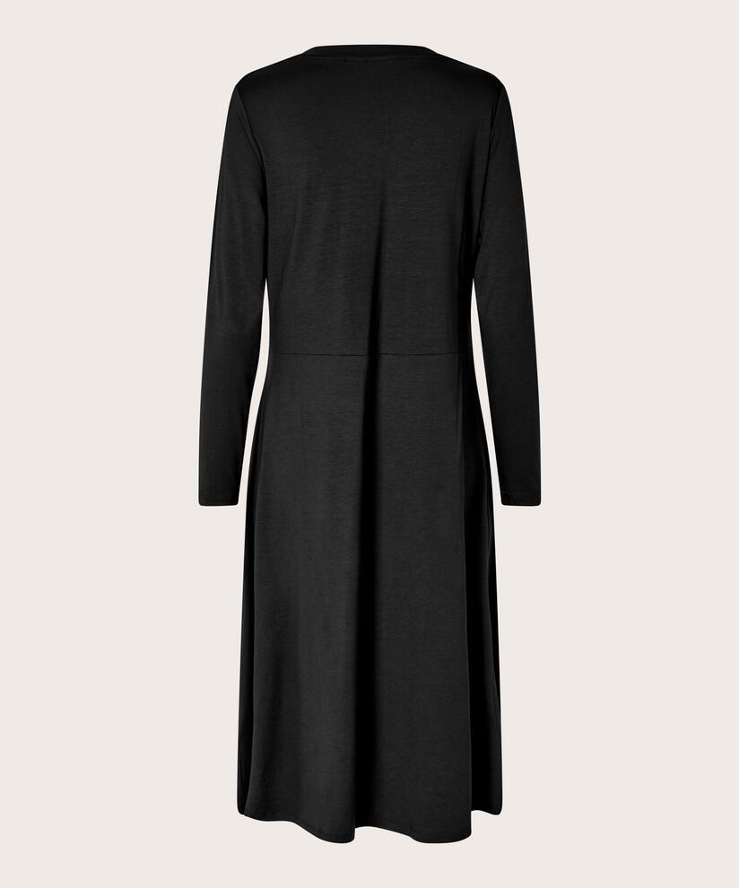 Natsuko JERSEY Kjole, Black