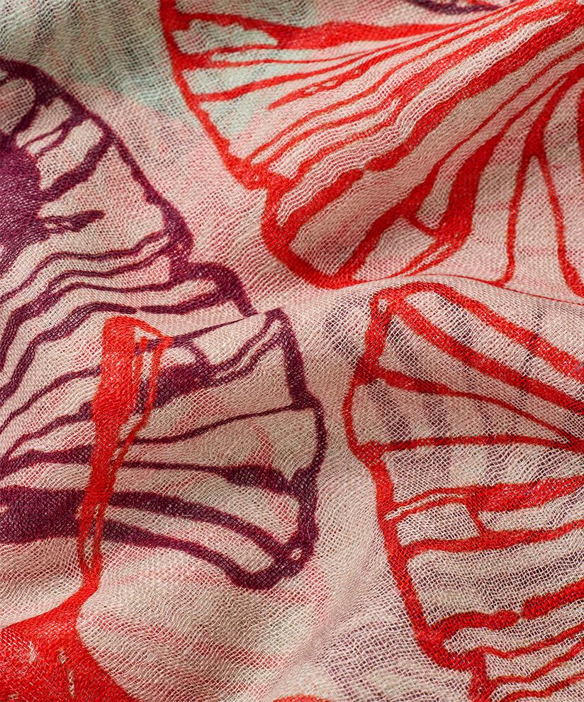 Adelelia Tørklæde, Poinciana