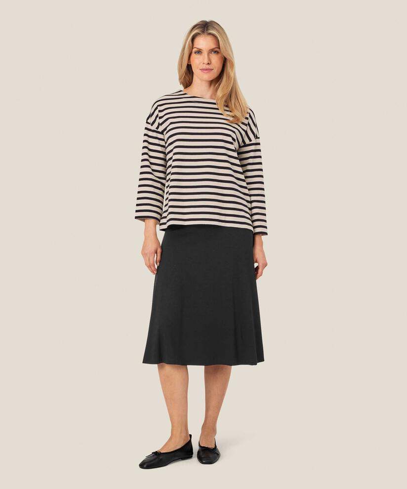 Beannie JERSEY Top, Black