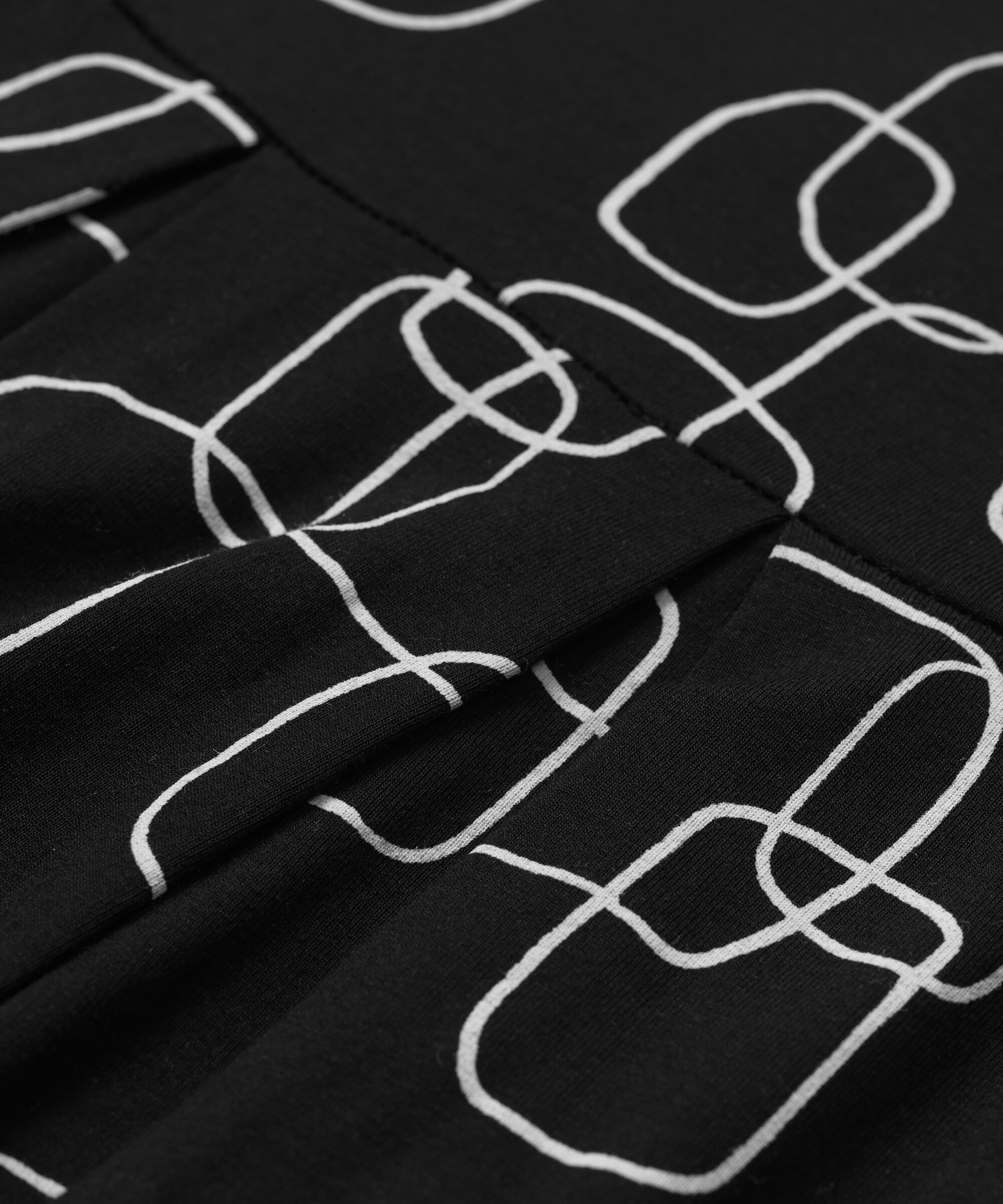 Olnia JERSEY Kjole, Black