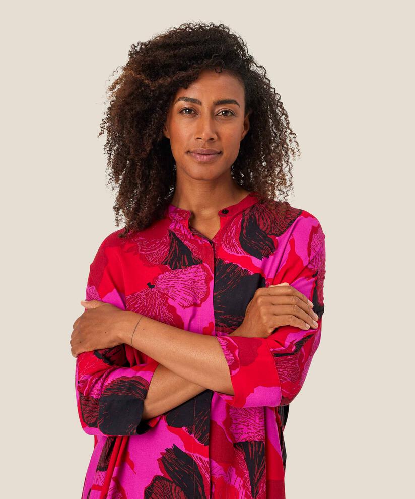Iosetta Skjortekjole, Haute Red