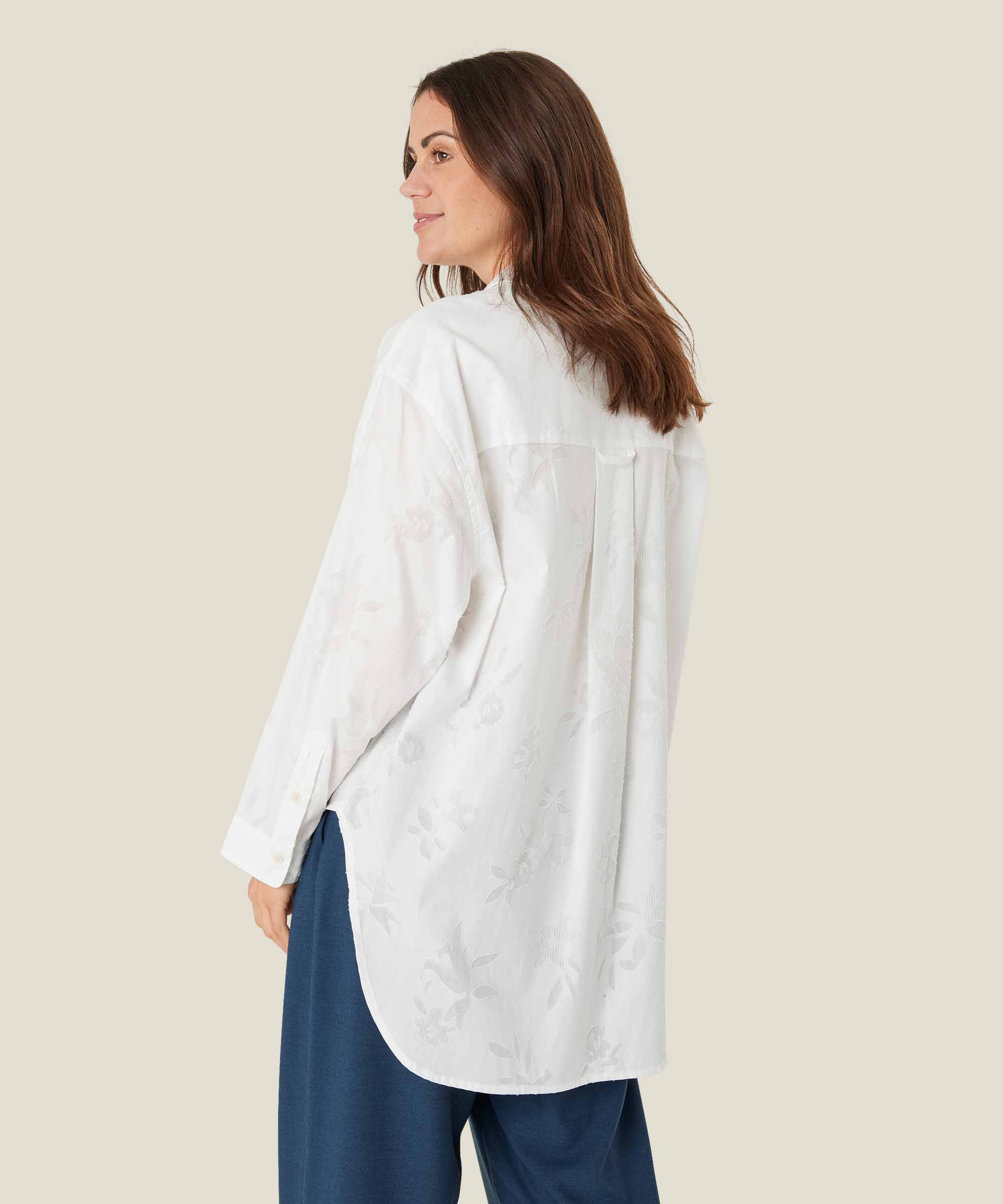 Idette Skjorte, White