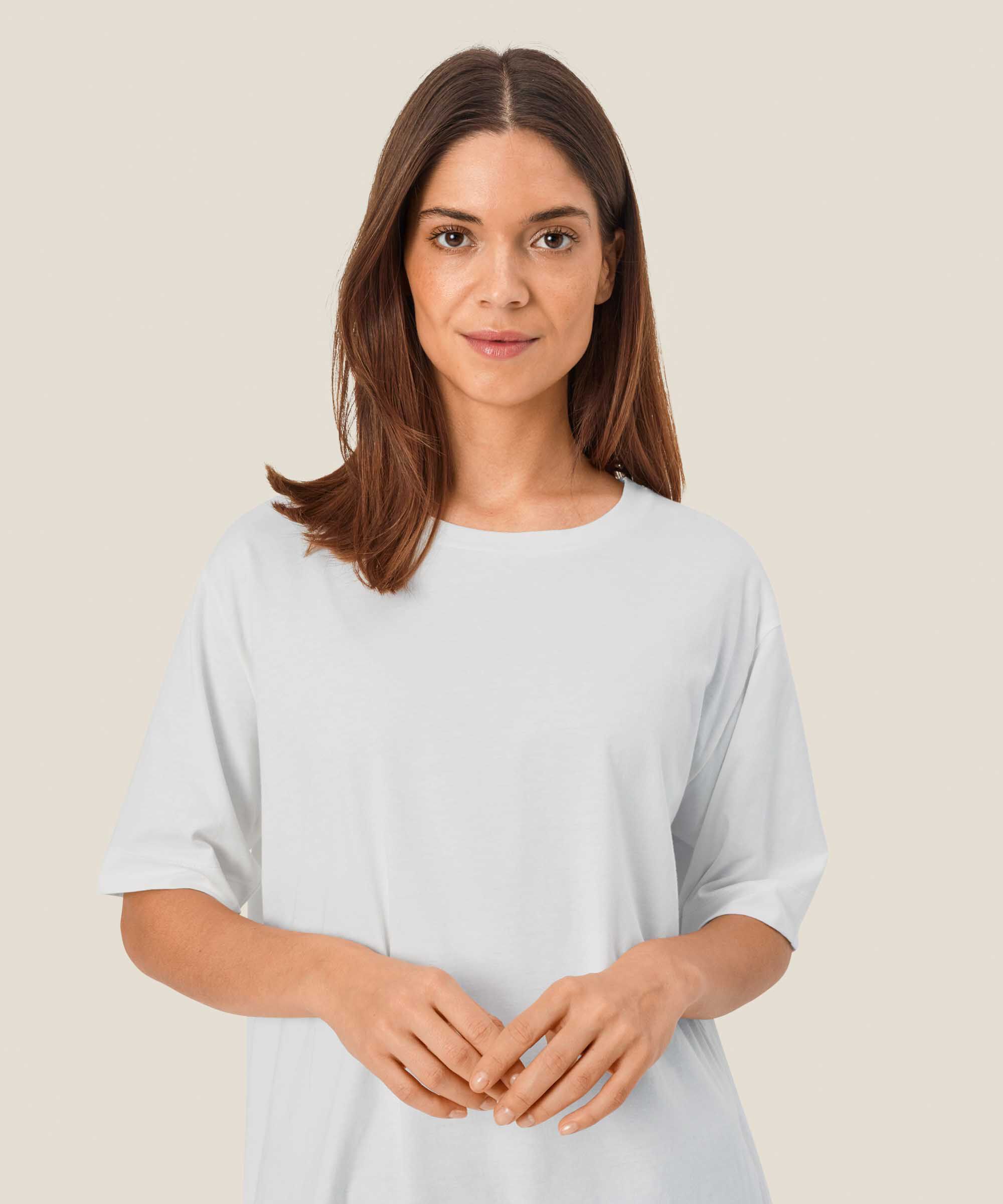 Danielle JERSEY Top, White