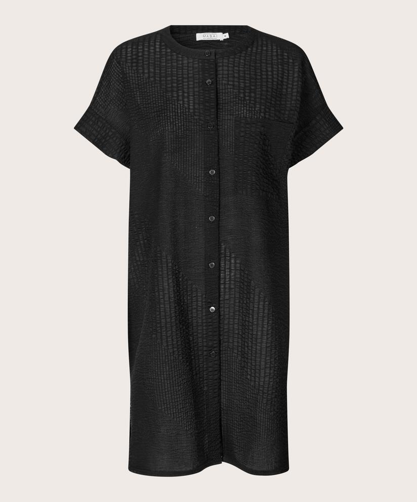 Nayla Skjortekjole, Black