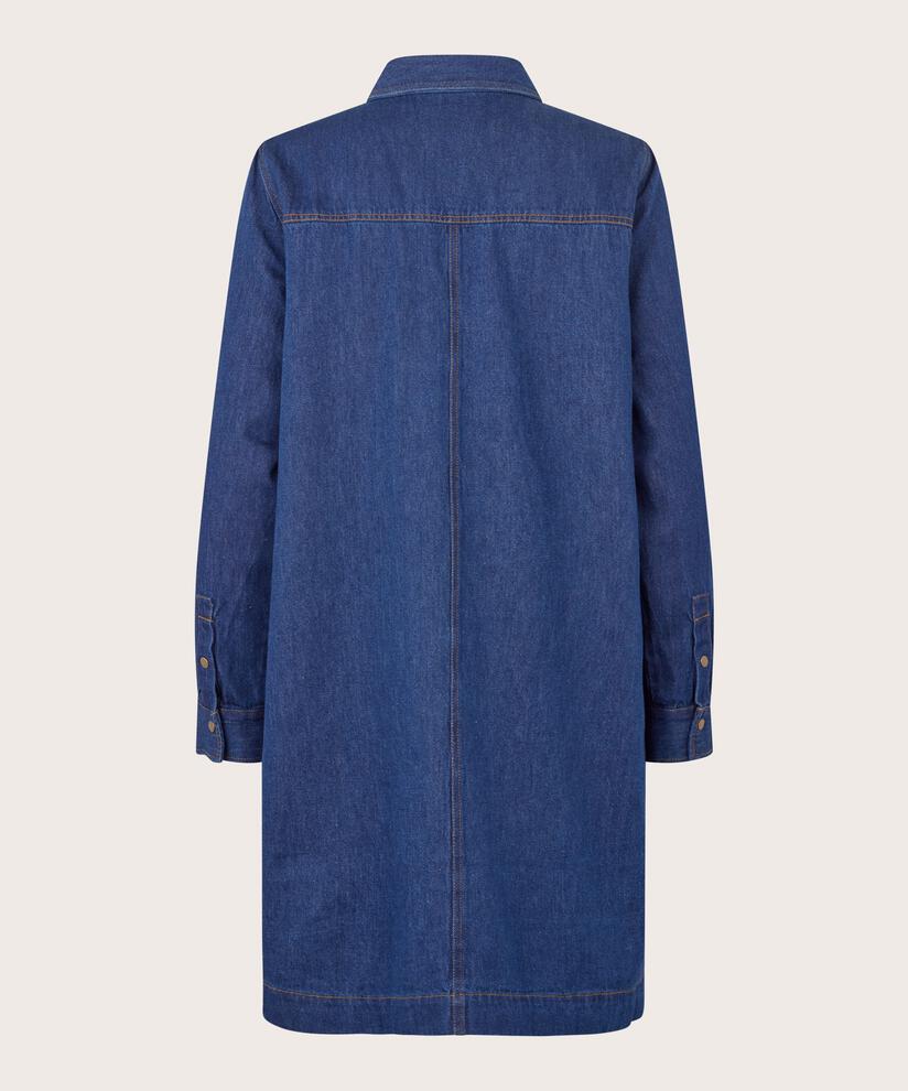 Ingelena Denim Skjorte , Dark Denim