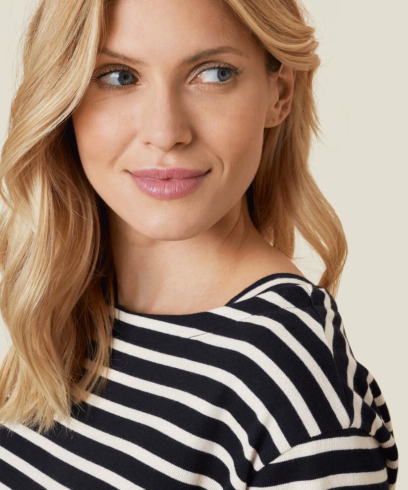 DACEYA JERSEY TOP, Black