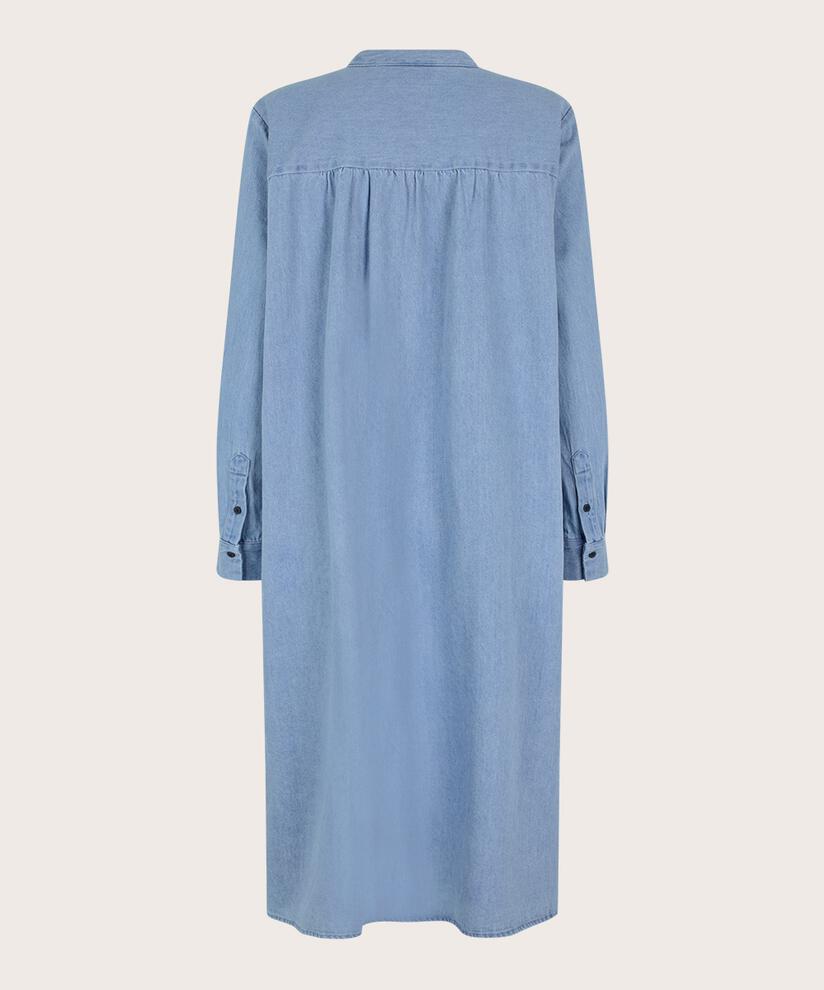 Naja Denim Skjortekjole, Light Denim