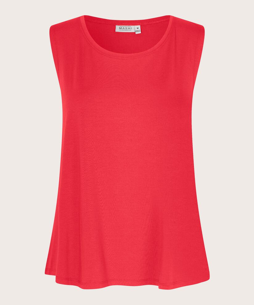Elisa JERSEY Top, Hibiscus