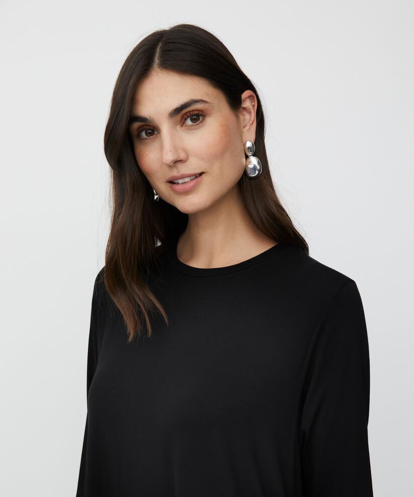 Nessalia JERSEY Kjole, Black