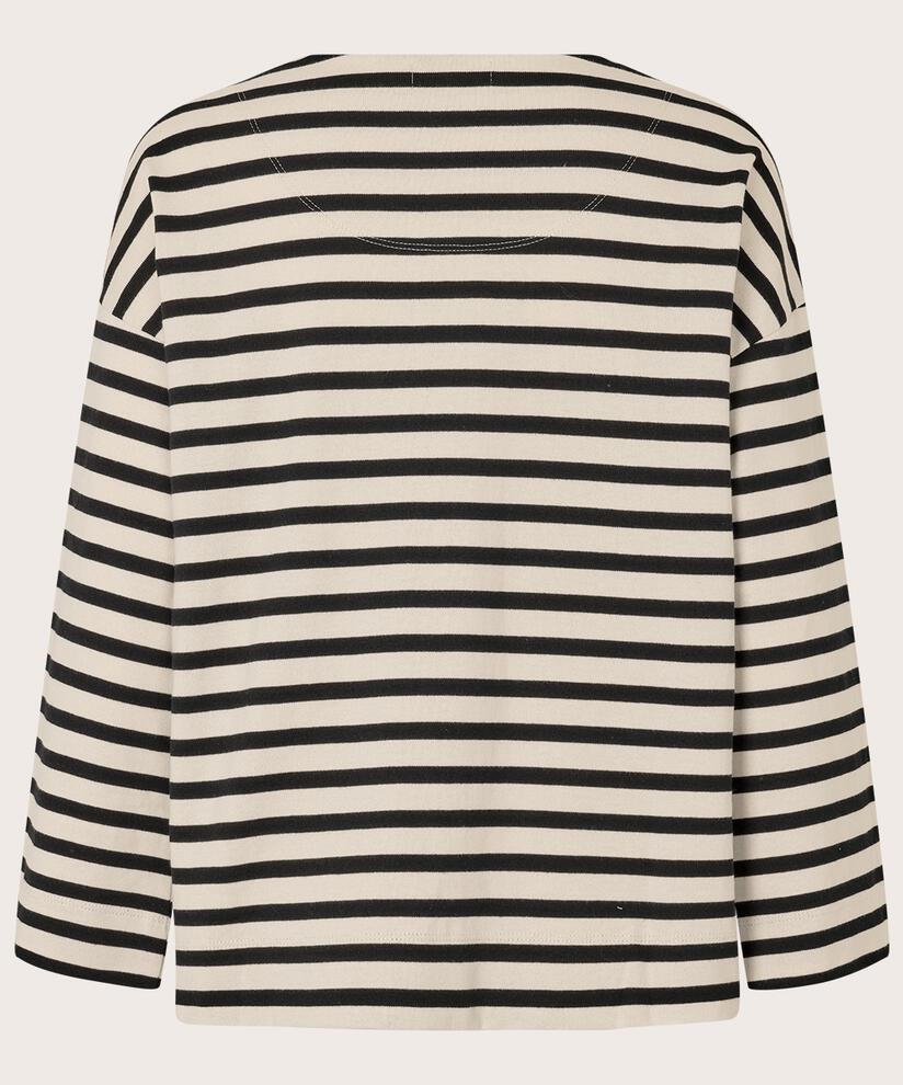 Beannie JERSEY Top, Black